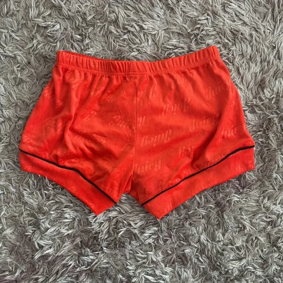 Juicy Couture 3 Piece Long Sleeve, Shorts, and Pants Loungewear Set