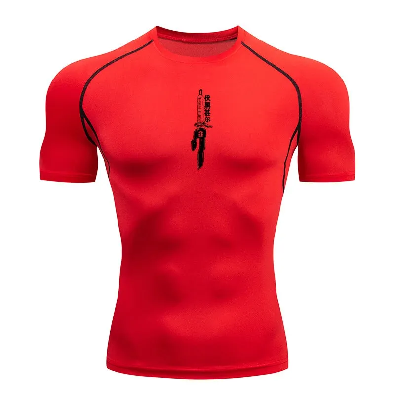 Jujutsu kaisen compression shirt