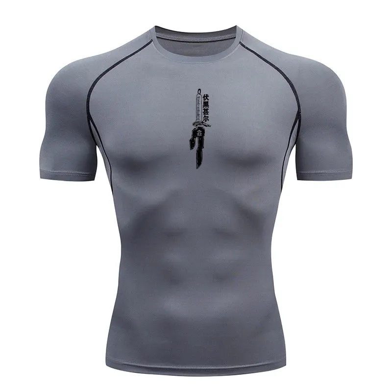 Jujutsu kaisen compression shirt