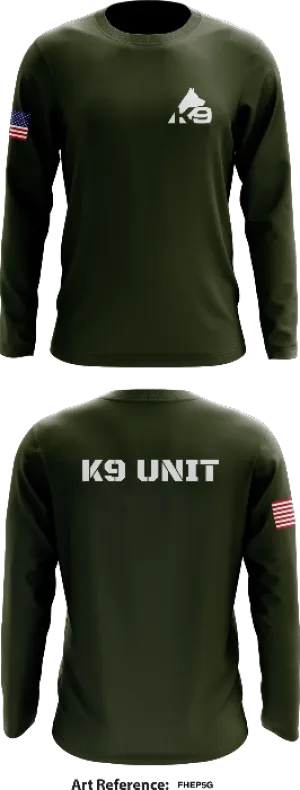 K9 Unit Store 1  Core Men's LS Performance Tee - FHEp5g