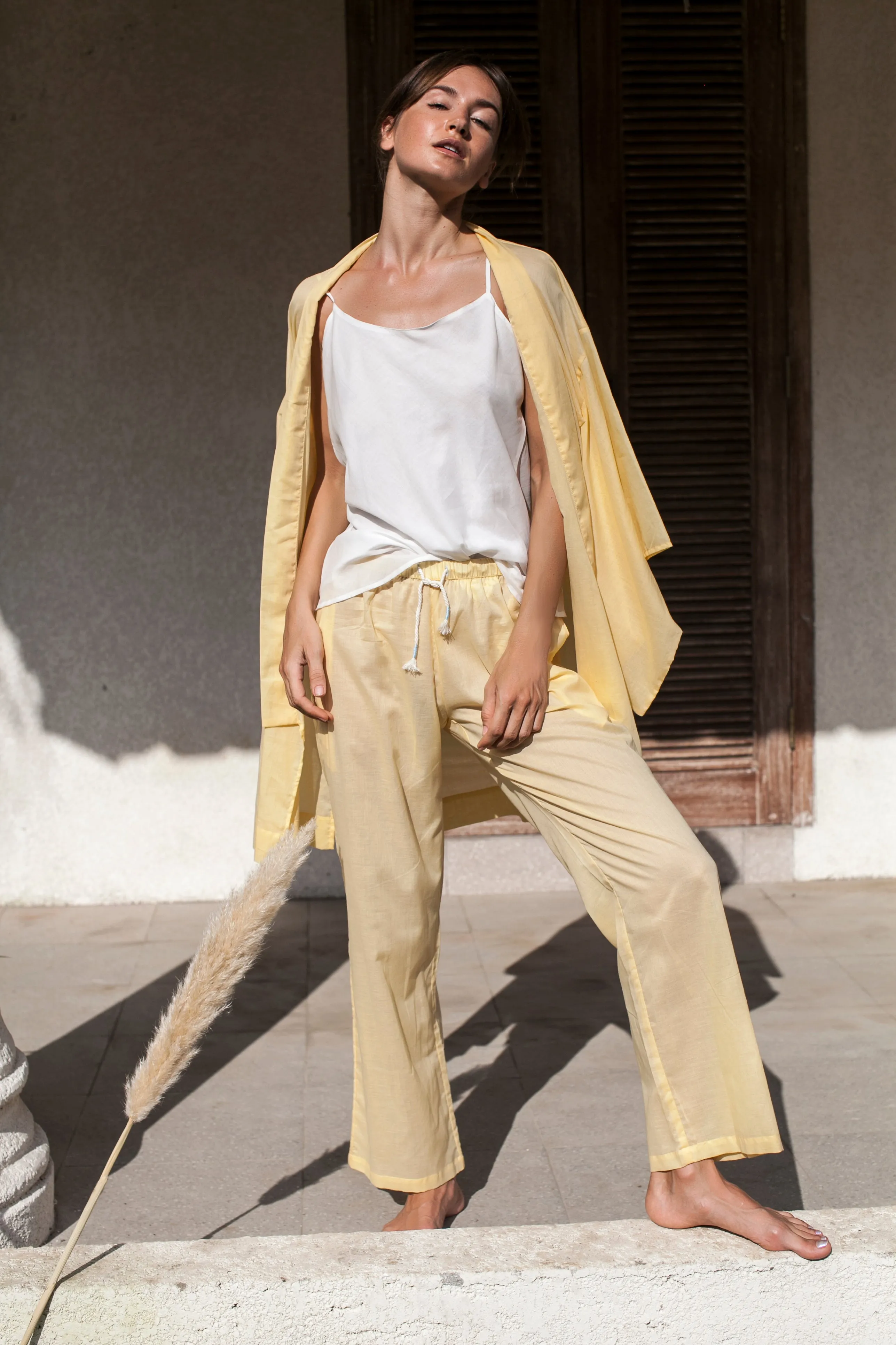Kaori -  Cotton Pants