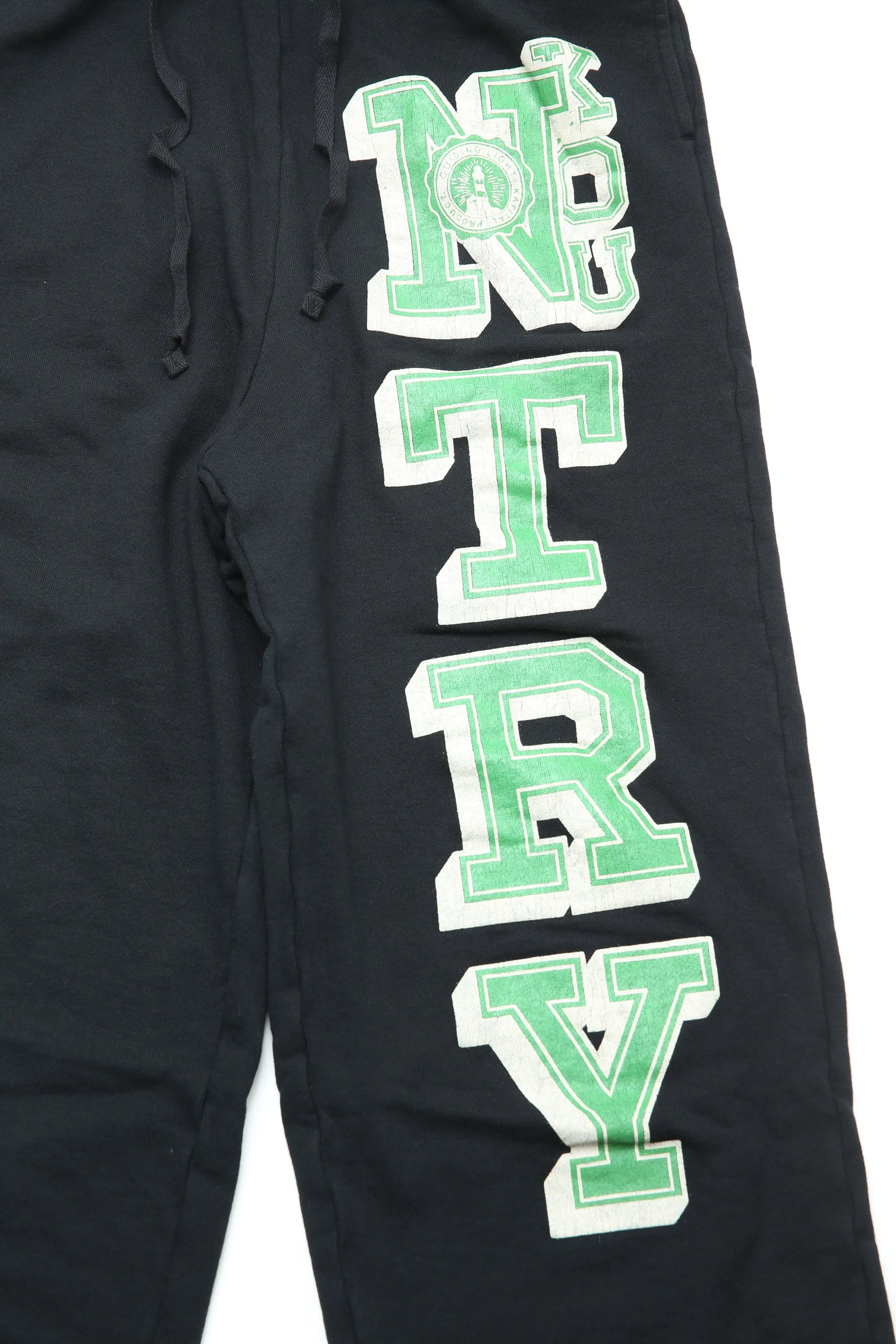 Kapital | 30/-SWT Knit Sweat Pants (N.TRY) | Black