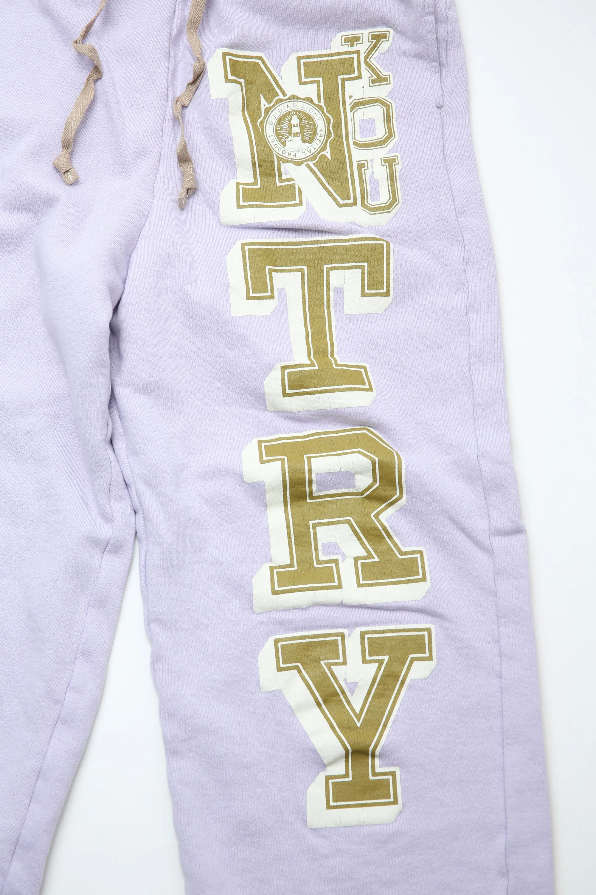 Kapital | 30/-SWT Knit Sweat Pants (N.TRY) | LPU (Light Purple)