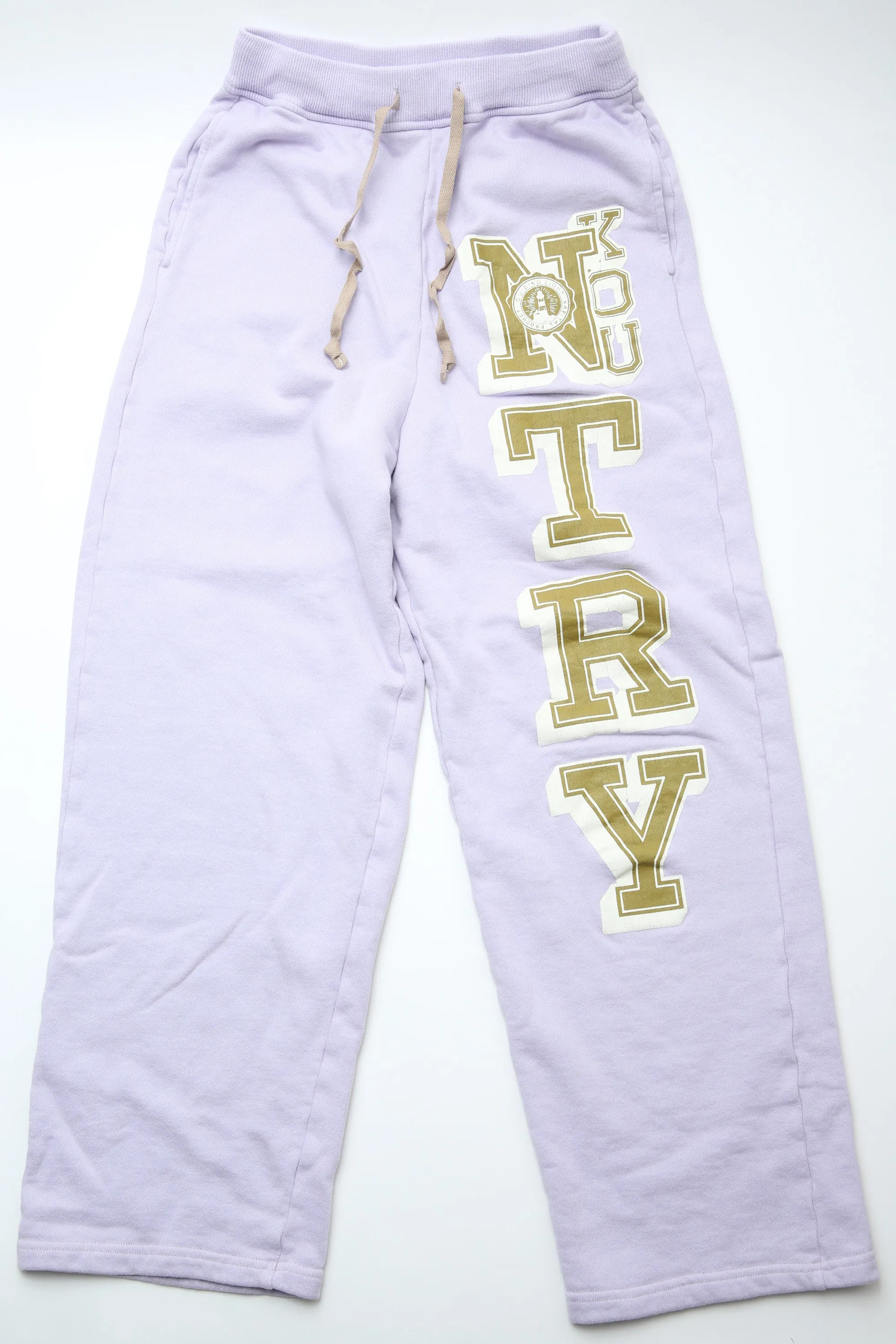 Kapital | 30/-SWT Knit Sweat Pants (N.TRY) | LPU (Light Purple)