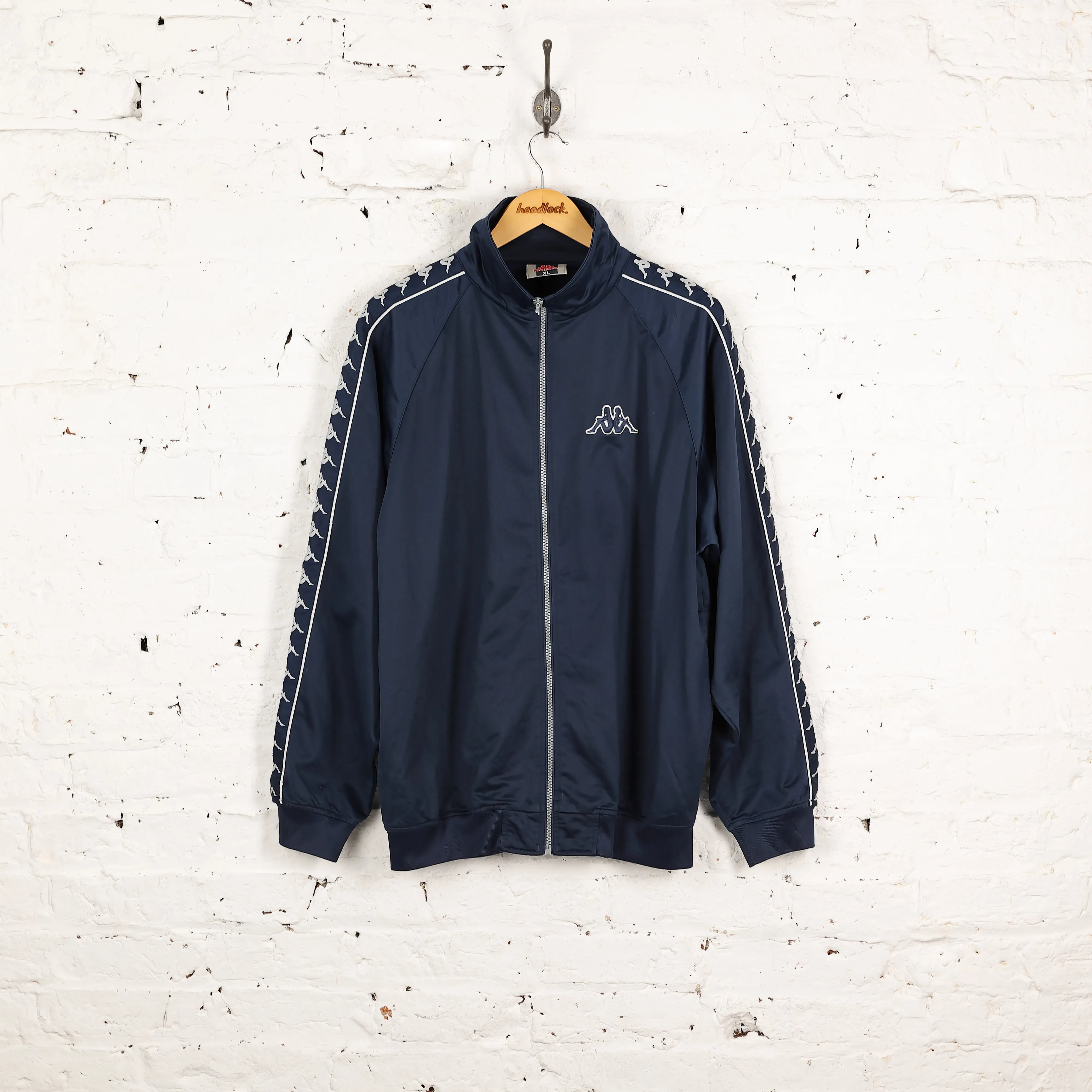 Kappa 90s Tracksuit Top Jacket - Blue - XL