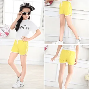 Kids 3-13Yrs Unisex Sweat Shorts - 8659#