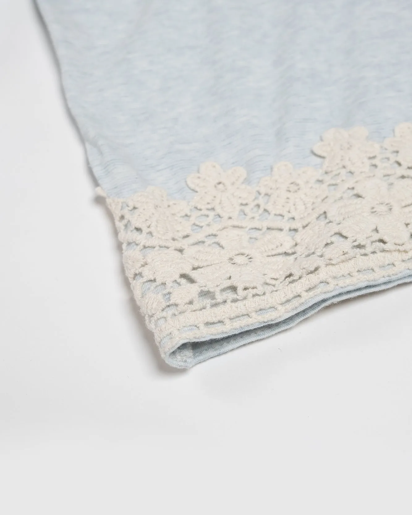Lace Nursing Pajama Set (Pack of 3, top, pants & overshirt cardigan)