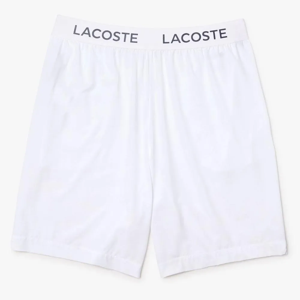 Lacoste Men's Ultra Light Short (White/Navy Blue)