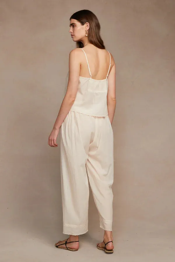 LANA TOP ANTIQUE WHITE