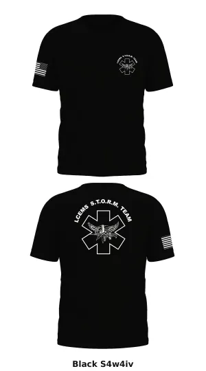 Lawrence County EMS STORM Team Store 1 Core Men's SS Performance Tee - S4w4iv