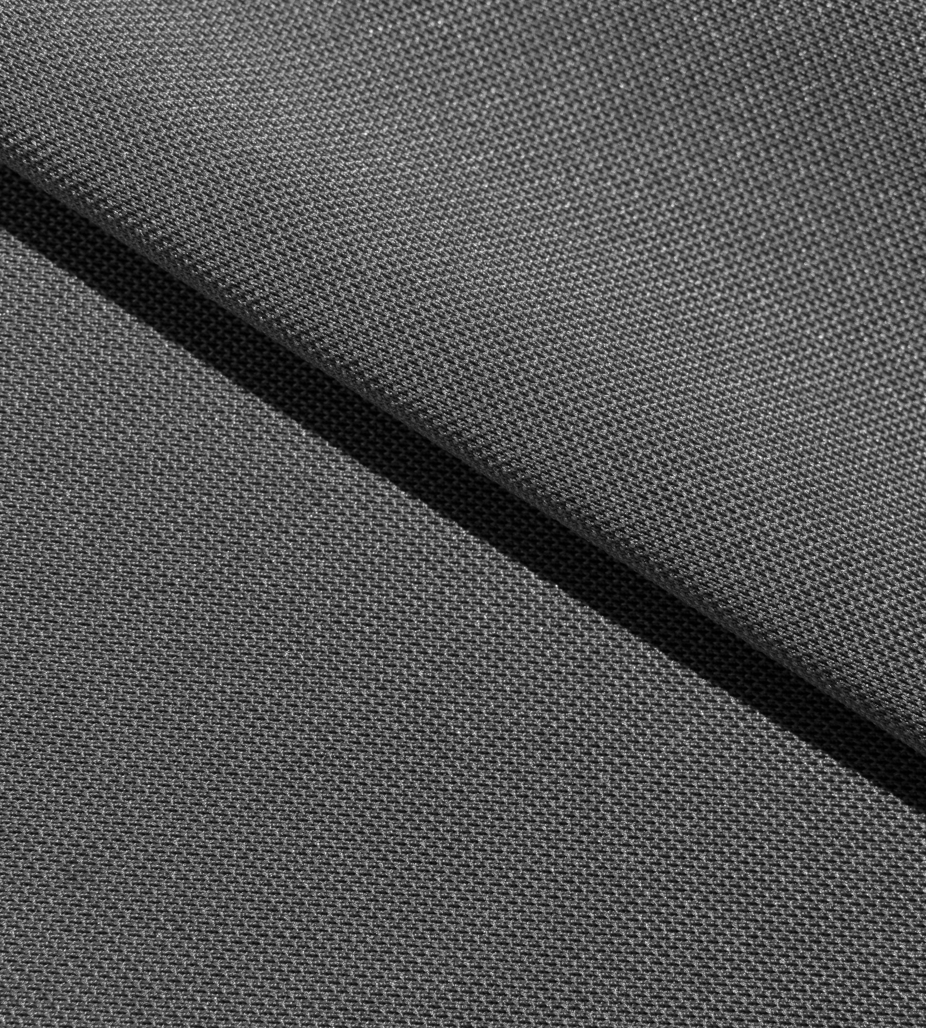 LEADER LONG SLEEVE POLO - CHARCOAL/MINT