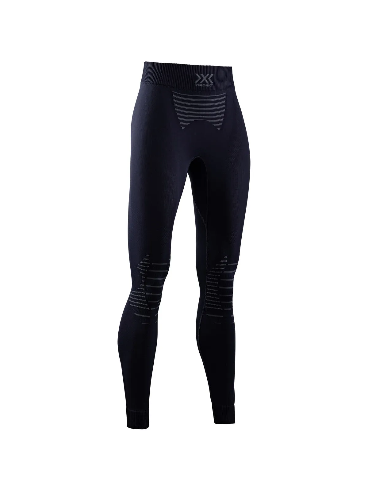 Legginsy damskie X-BIONIC Invent 4.0 czarny / brązowy