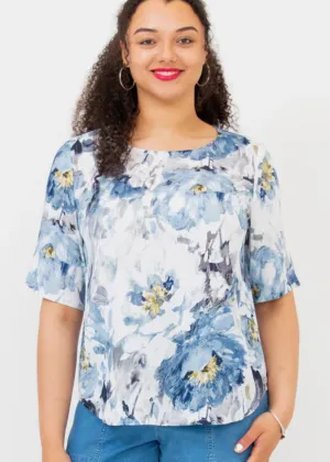 Liza Linen Bamboo top