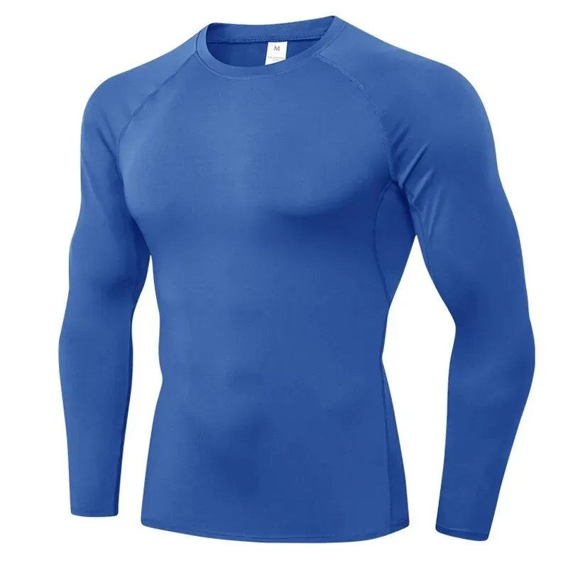 Long Sleeve Compression Gym Shirt