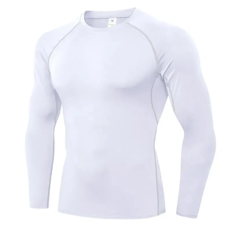 Long Sleeve Compression Gym Shirt