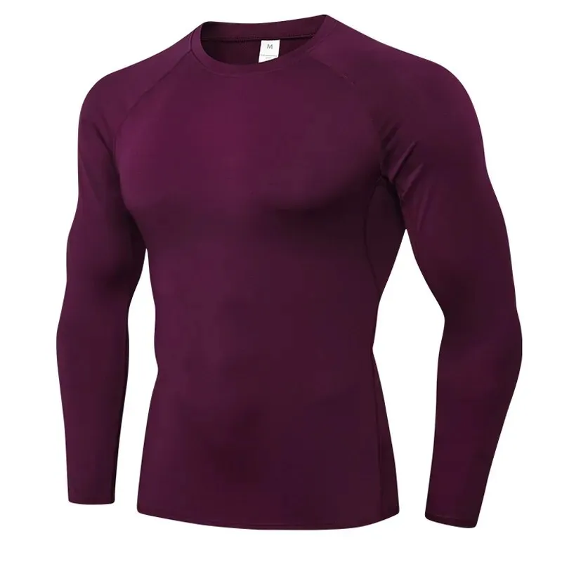 Long Sleeve Compression Gym Shirt