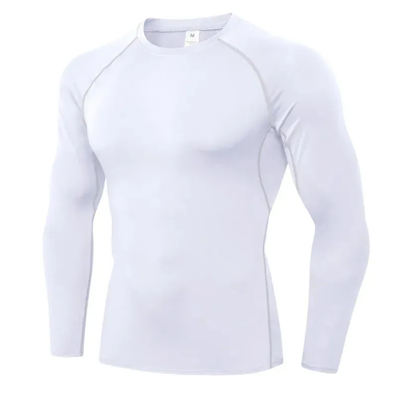 Long Sleeve Compression Gym Shirt