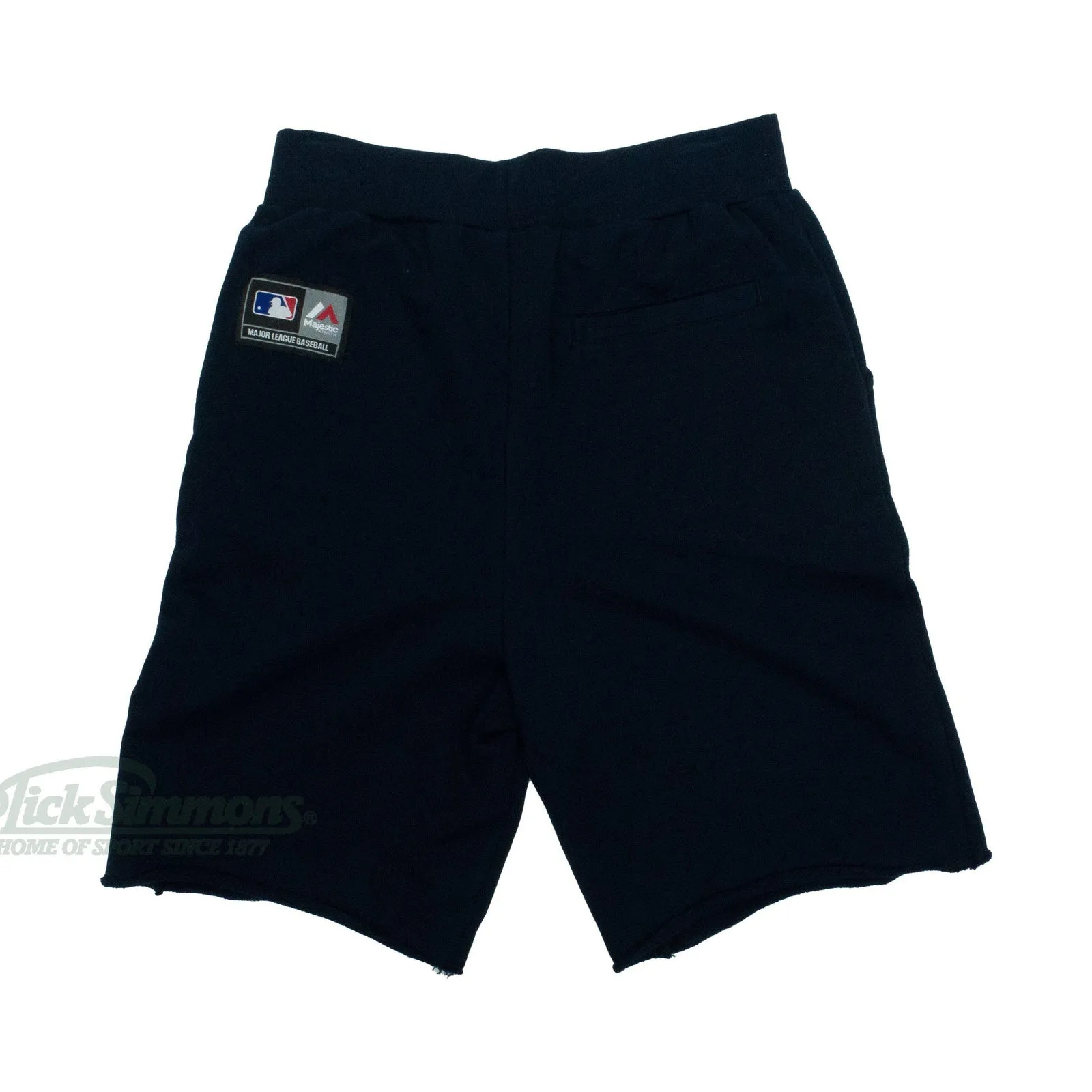 Los Angeles Dodgers Raw Edge Fleece Shorts by Majestic Athletic