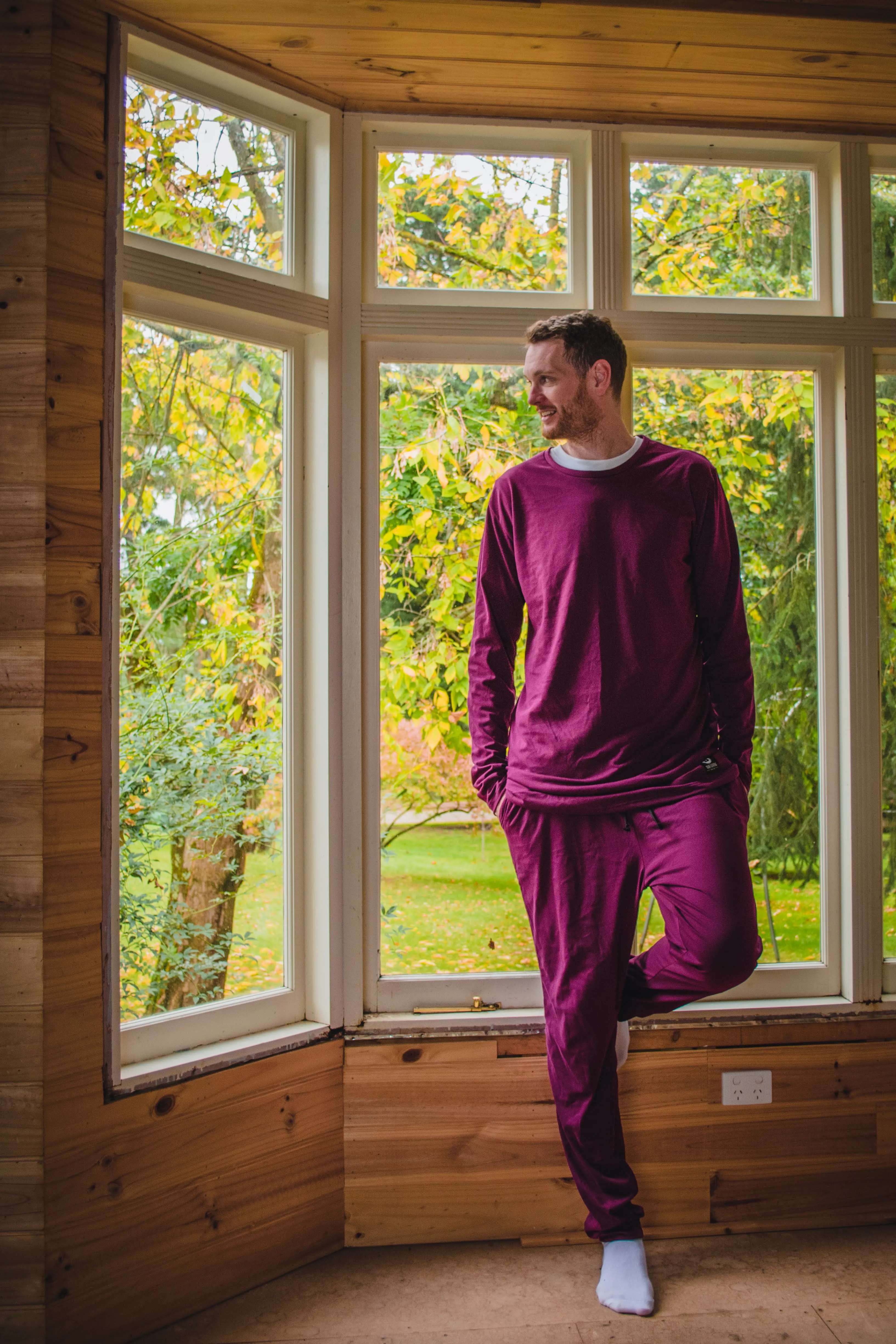 Loungewear Lounge Pants - Maroon