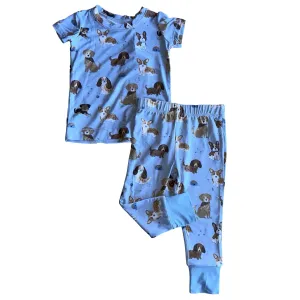 Loungewear Set | Blue Best Friend Dogs