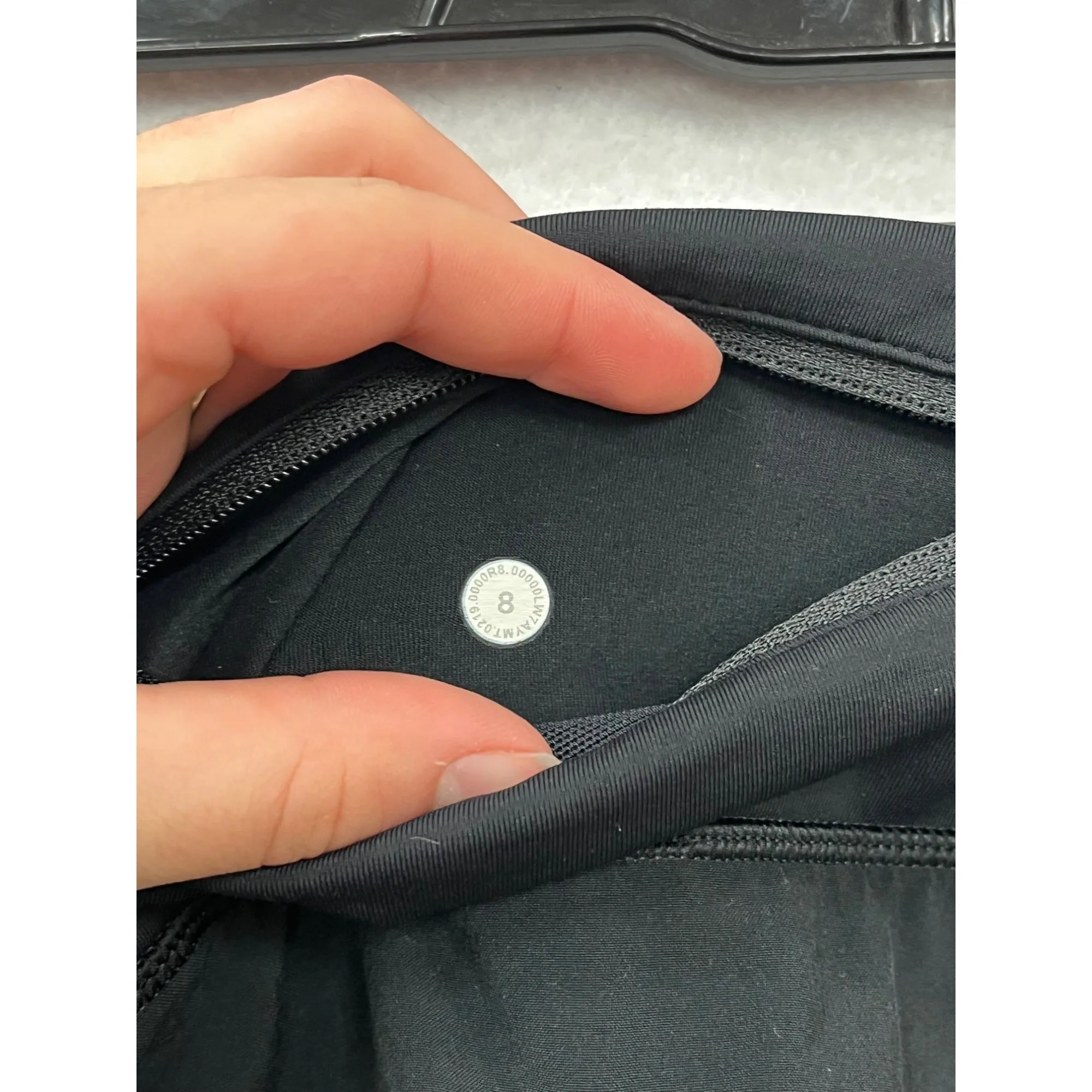 Lululemon Womens Black Athletic Shorts Size 8 #8033