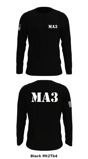 MA3 Store 1 Core Men's LS Performance Tee - Mt2Tb4