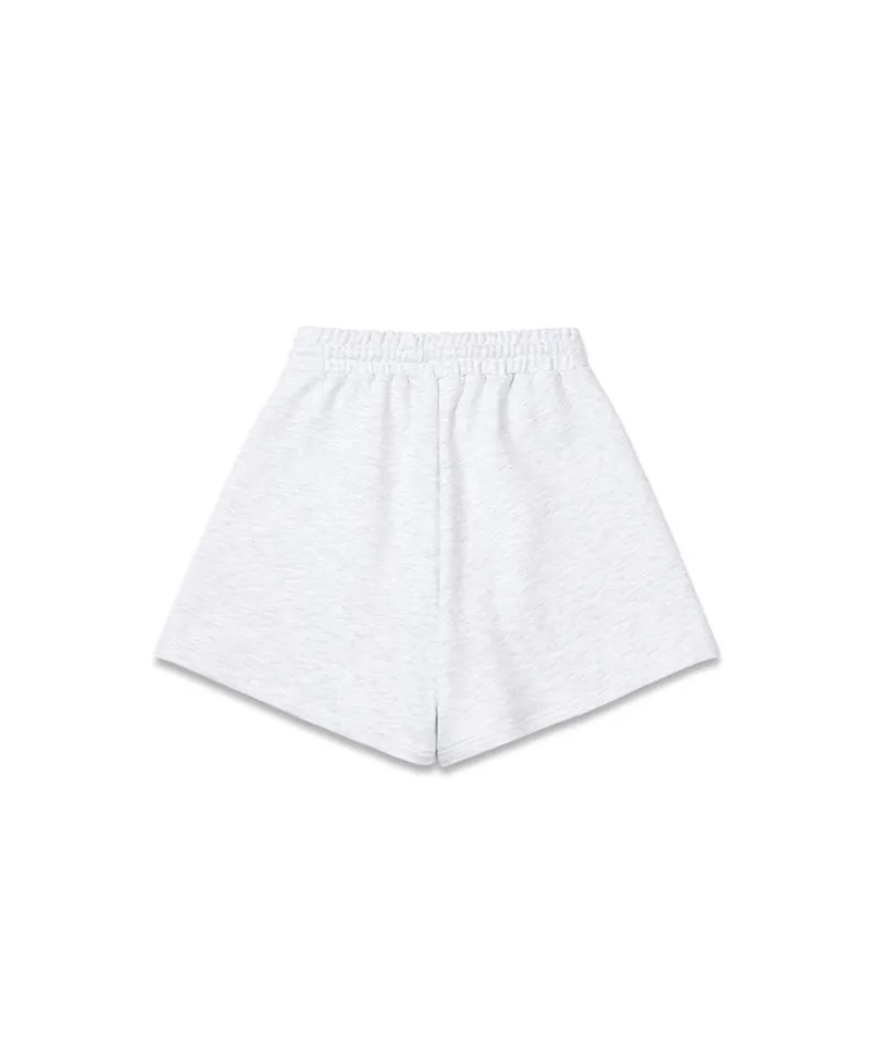 MACKY Golf: Delight Sweat Short Pants - Light Gray