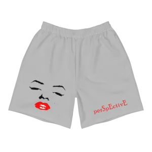 Marilyn Men's Athletic Shorts (Grey)