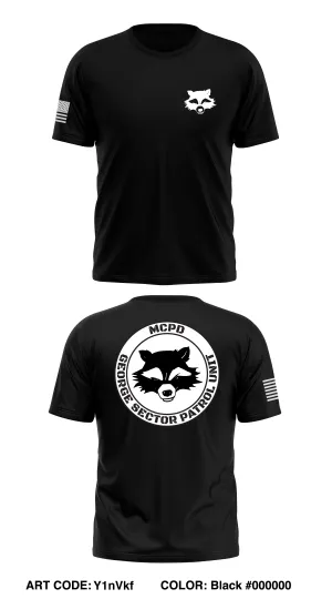 MCPD George Sector Patrol Unit Store 1 Core Men's SS Performance Tee - Y1nVkf