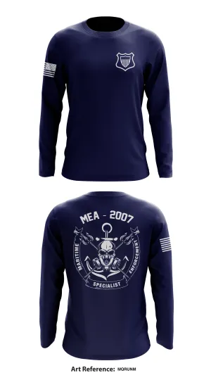 ME A school 2007 Core Men's LS Performance Tee - mQruNm