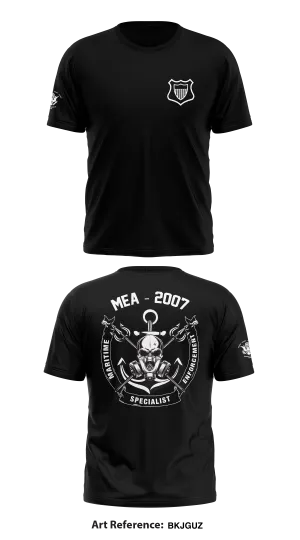 ME A school 2007 Core Men's SS Performance Tee - BkjGuZ