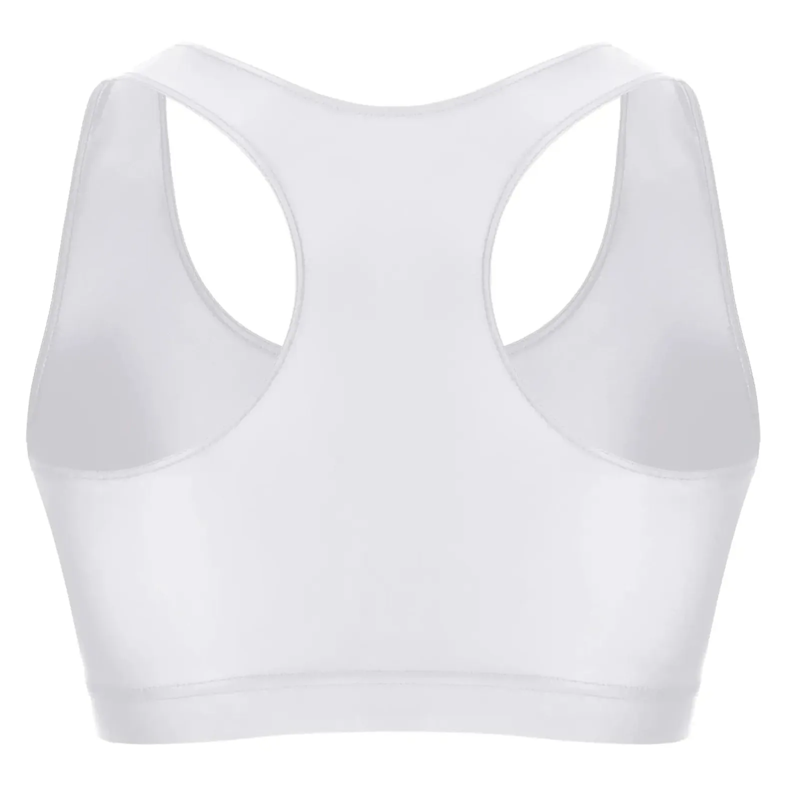 Men's Glossy Sports Crop Top
