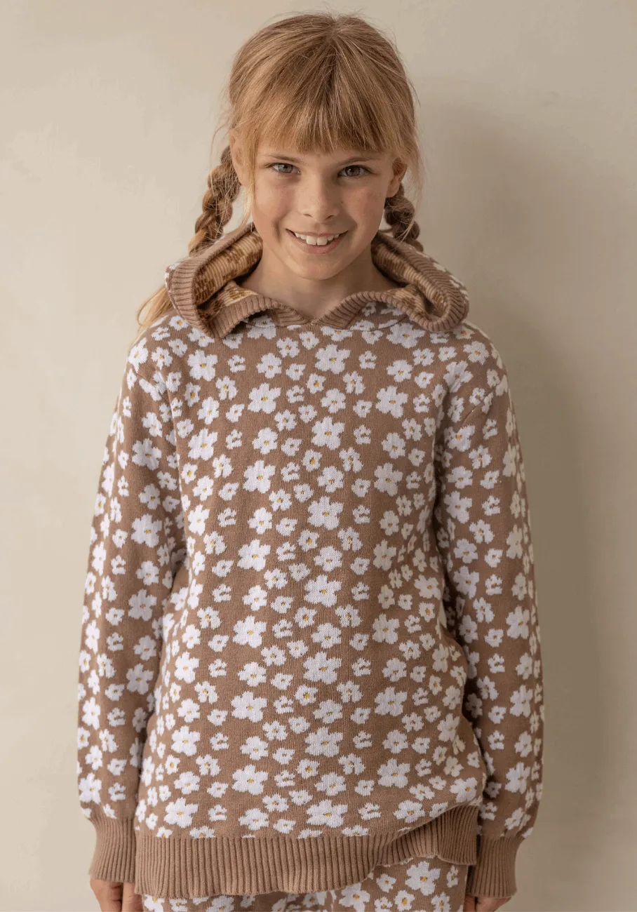 Miann & Co Kids - Knitted Hoodie - Flora