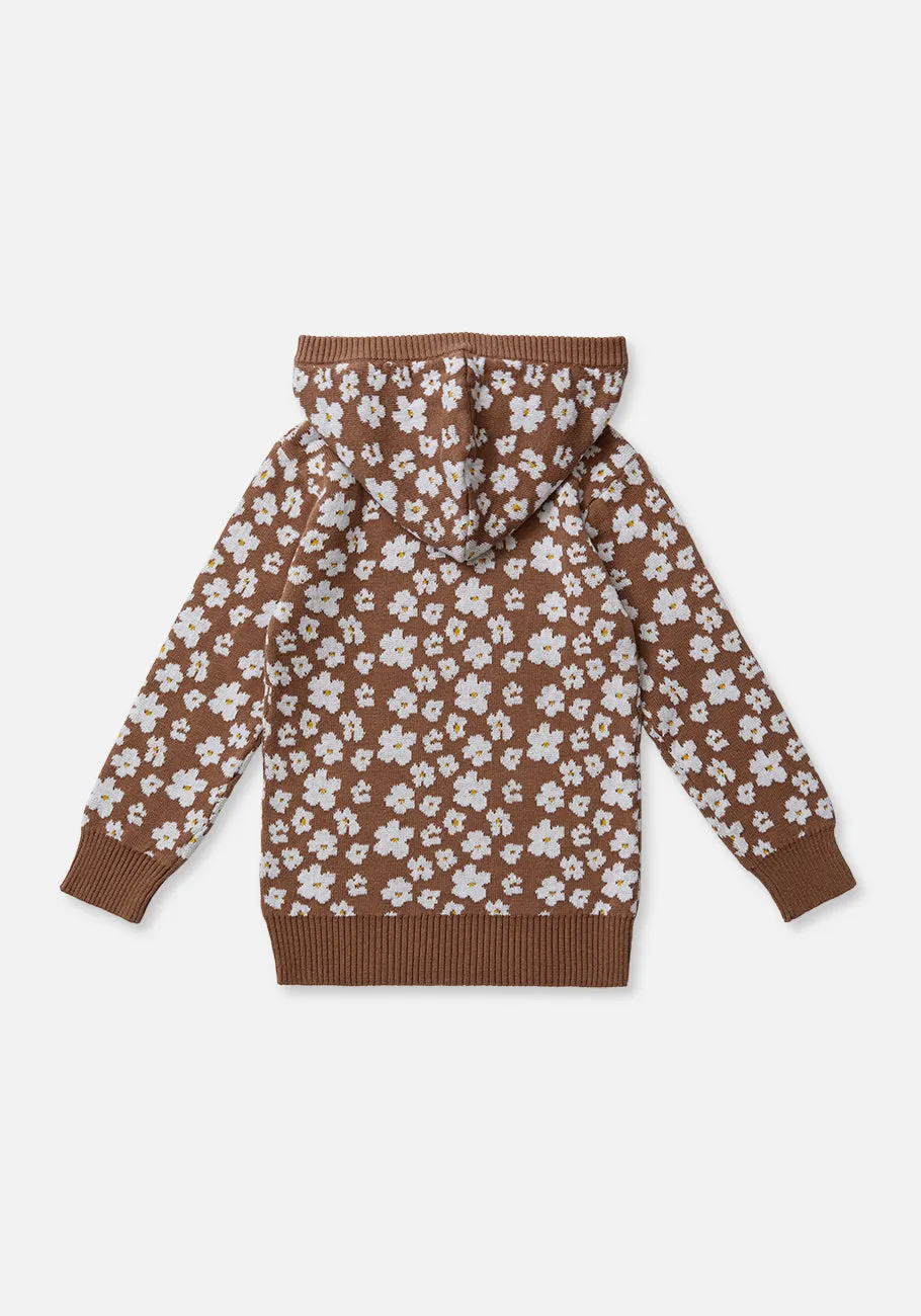 Miann & Co Kids - Knitted Hoodie - Flora