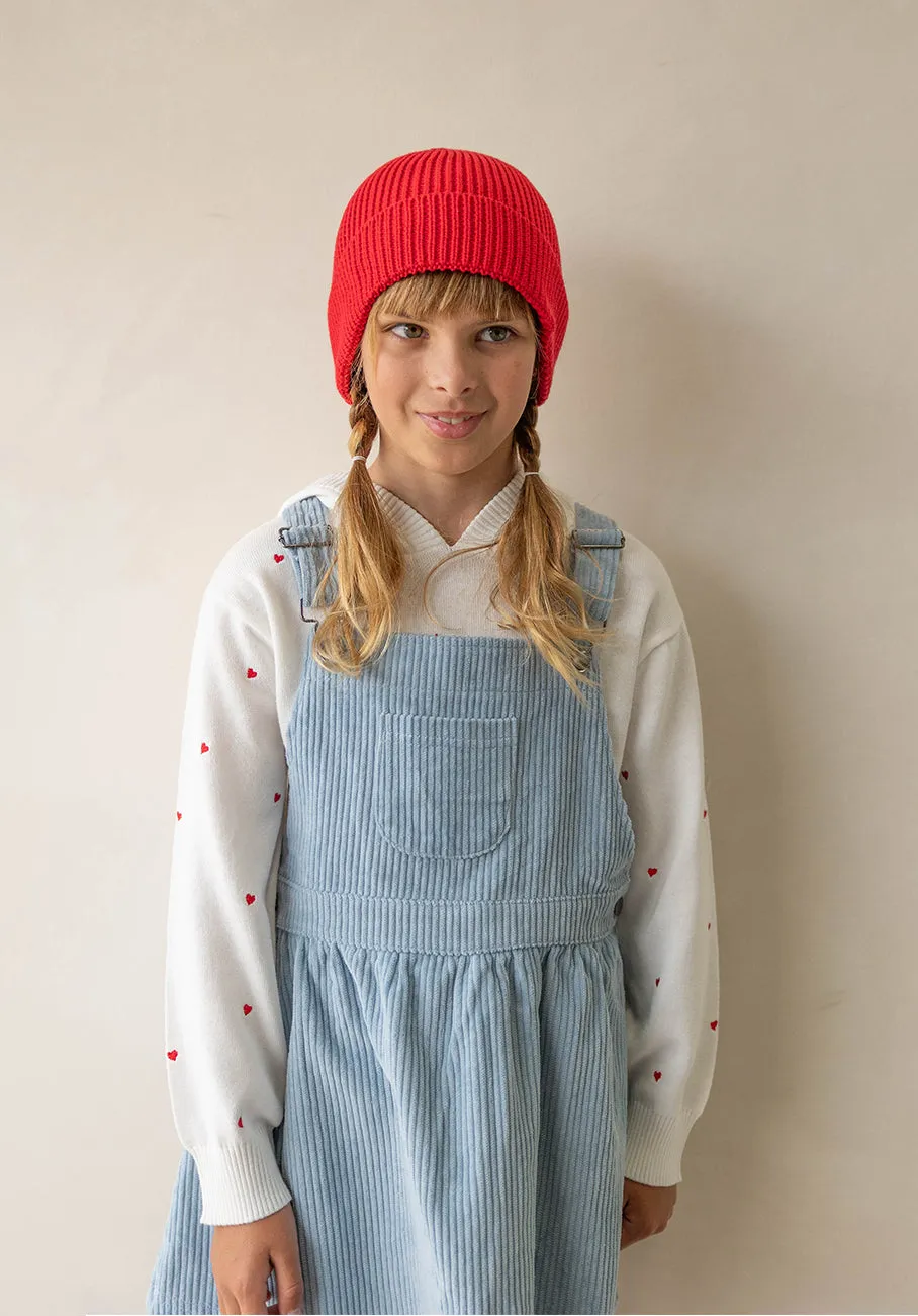 Miann & Co Kids - Knitted Hoodie - Love Heart