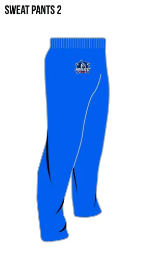 MIDDDLESEX YOUTH BASEBALL Sublimated Sweatpants Blue