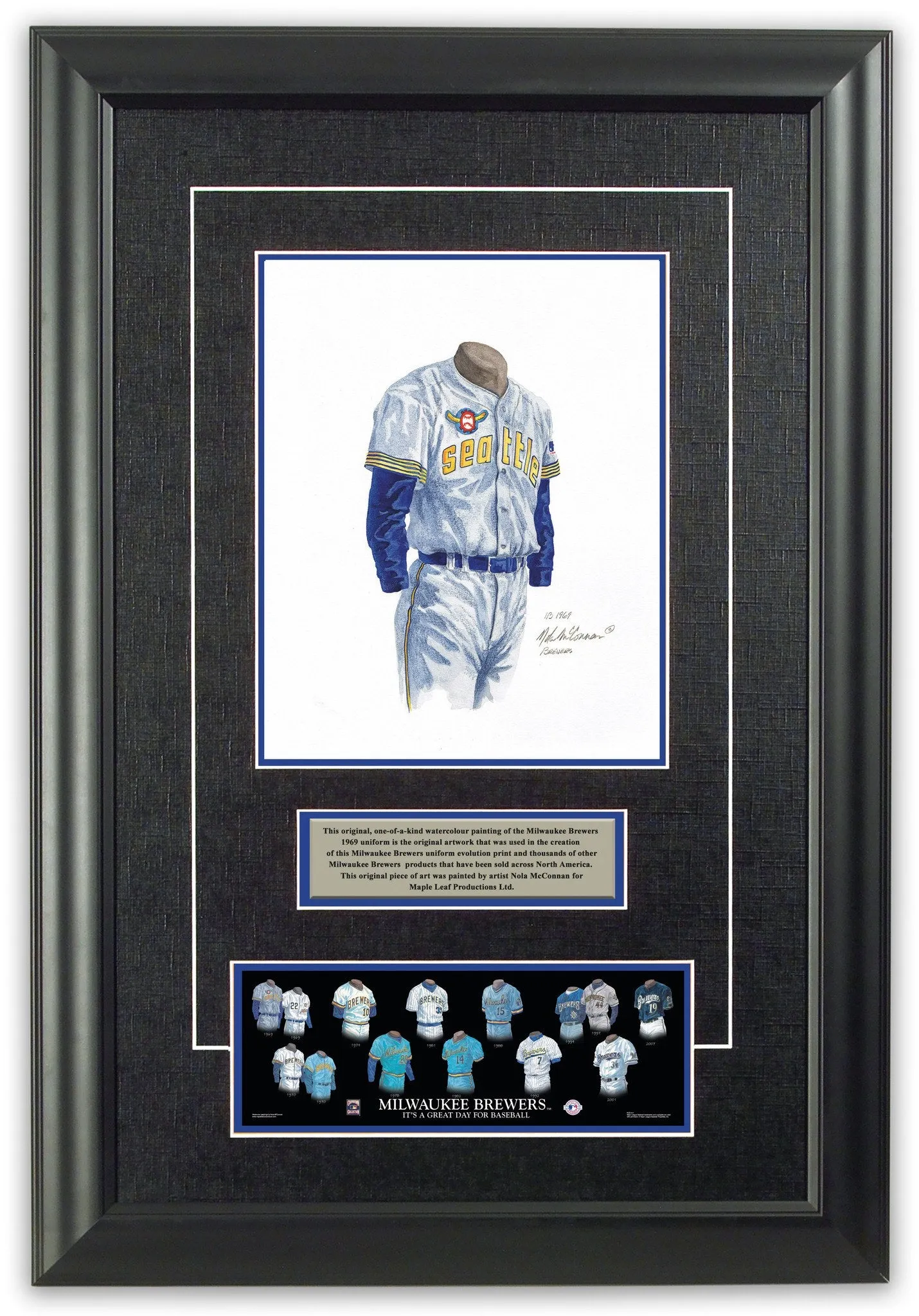 Milwaukee Brewers 1969 Grey