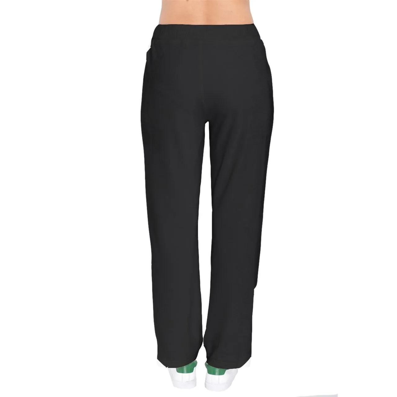 Mod Hearts Black Velvet Tracksuit Pants