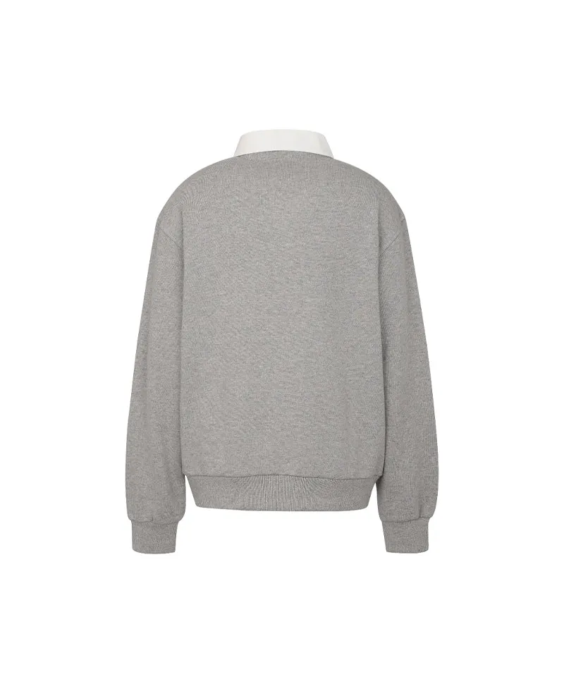 Monday Flow Sports & Golf Club Jersey Top - Gray