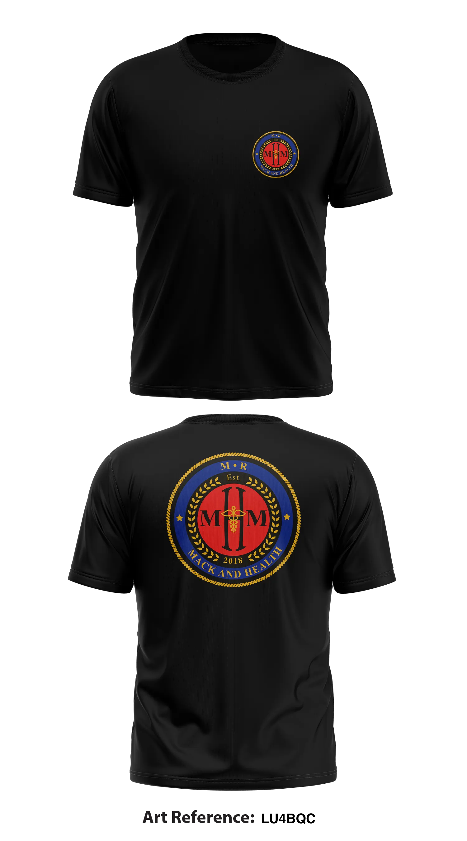 M.R. Mack & Health Store 1 Core Men's SS Performance Tee - Lu4bqc