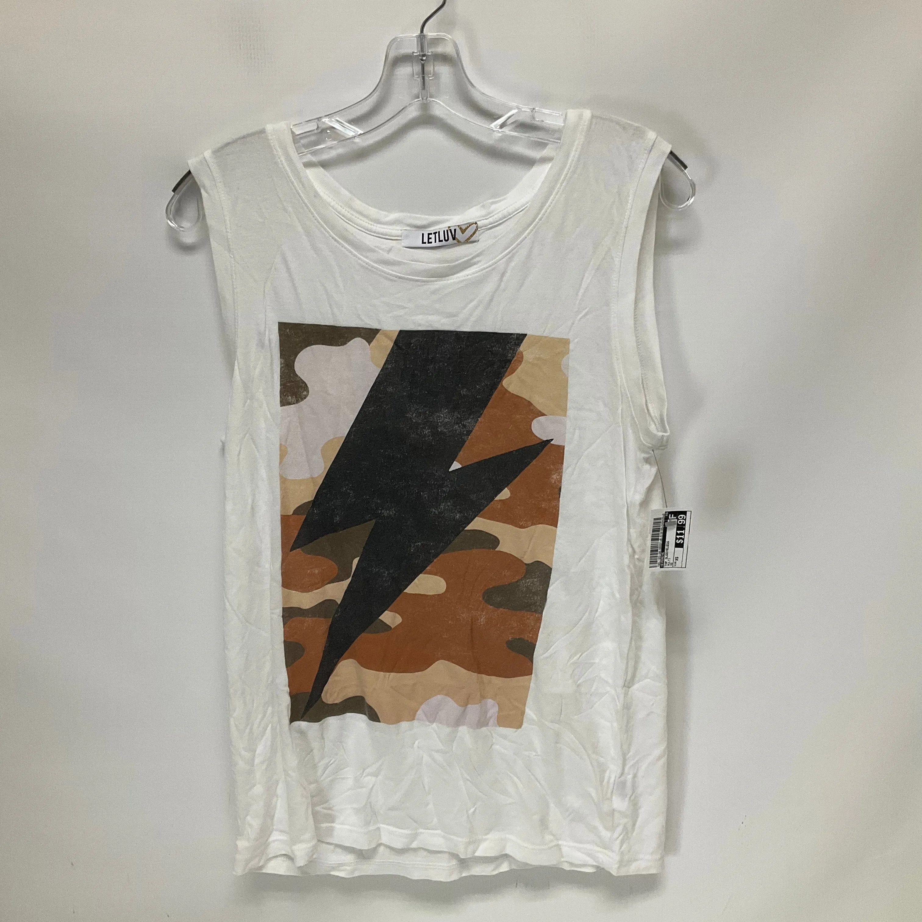 Multi-colored Top Sleeveless Evereve, Size Xs