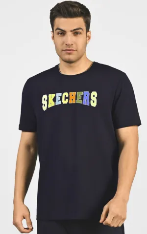 MULTICOLOR LOGO T-SHIRT (TS0124ID-NVY)