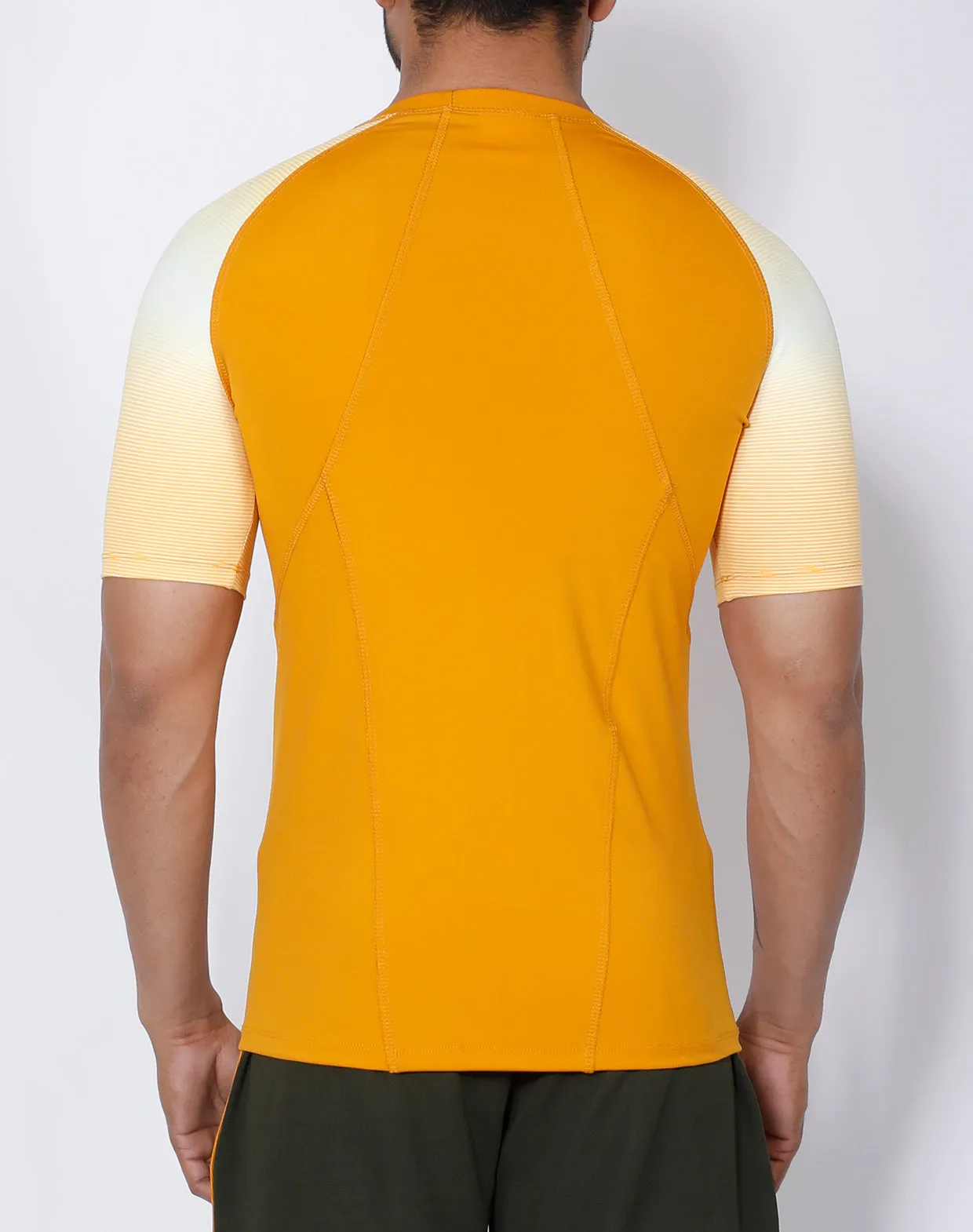 Mustard Yellow Compression T-Shirt