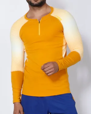 Mustard Yellow Full Sleeve Compression