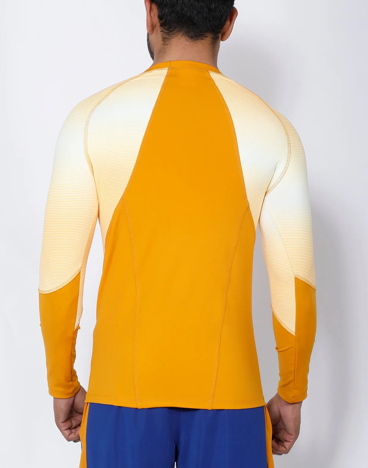 Mustard Yellow Full Sleeve Compression
