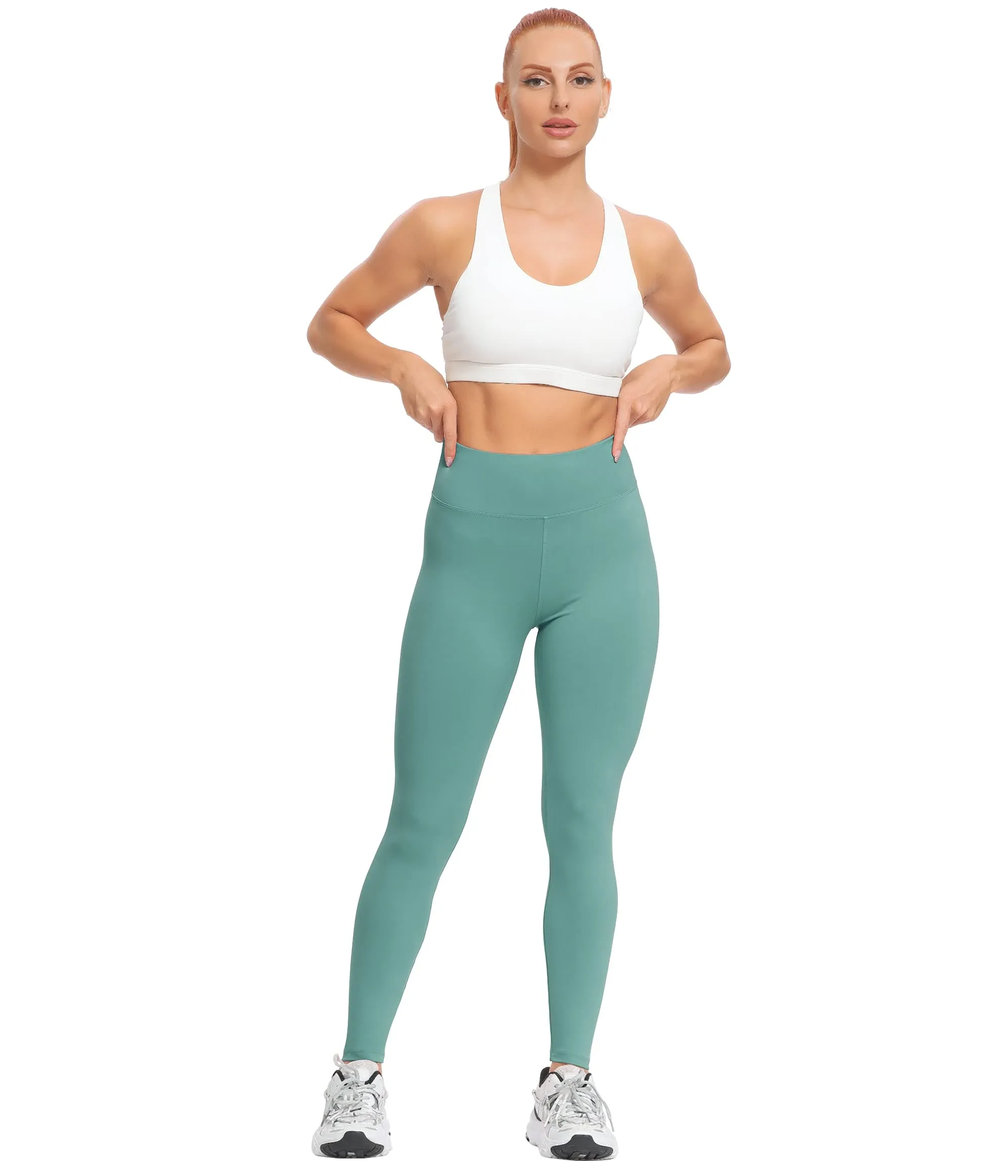 Natural Feelings Buttercloud High Waisted Leggings for Women Ultra Soft Stretch Opaque Slim Yoga Leggings