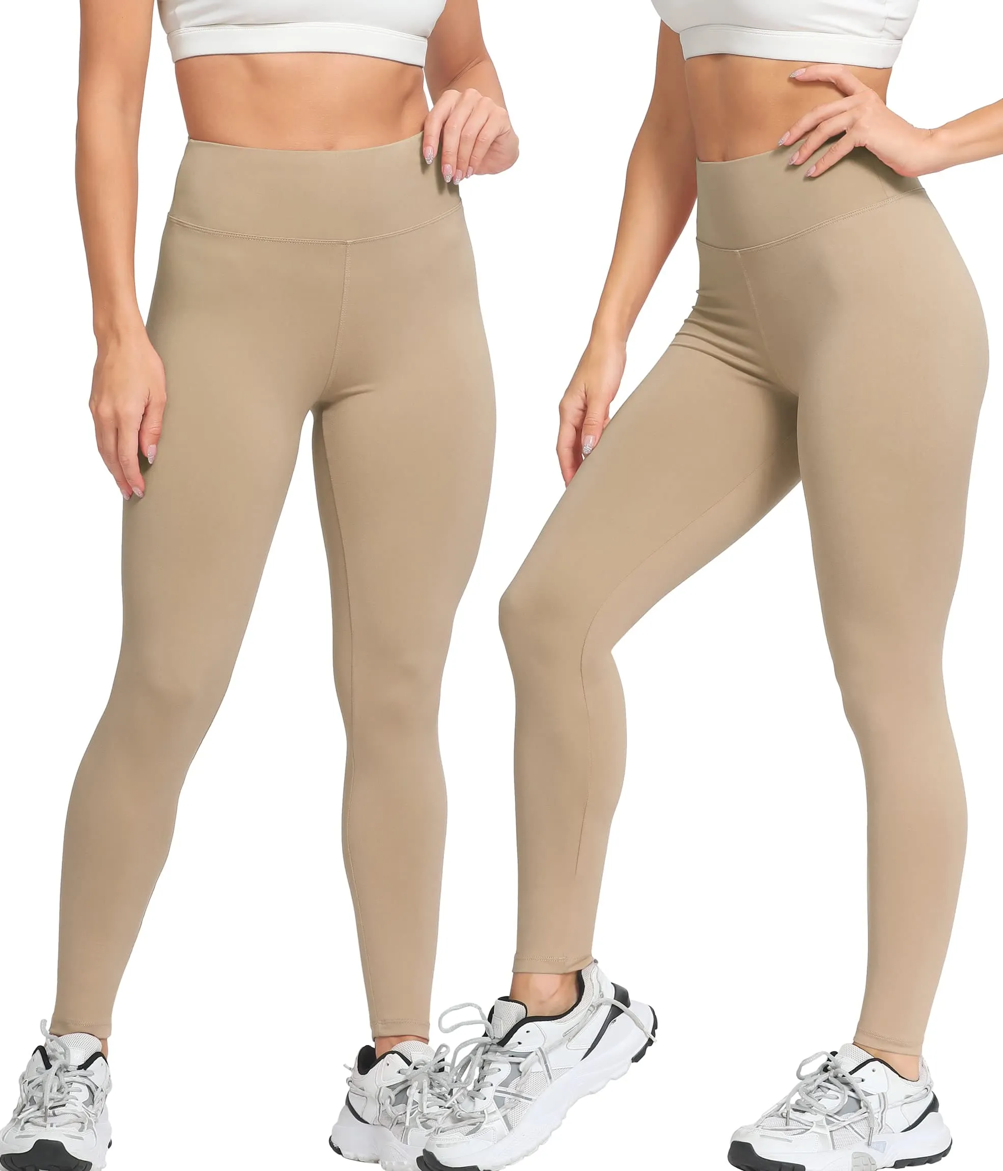 Natural Feelings Buttercloud High Waisted Leggings for Women Ultra Soft Stretch Opaque Slim Yoga Leggings
