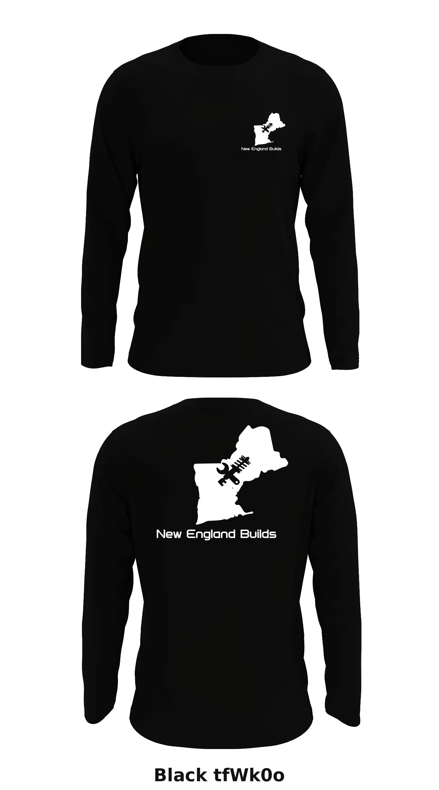 New England Builds Store 1 Core Men's LS Performance Tee - tfWk0o