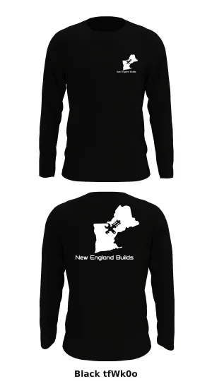 New England Builds Store 1 Core Men's LS Performance Tee - tfWk0o