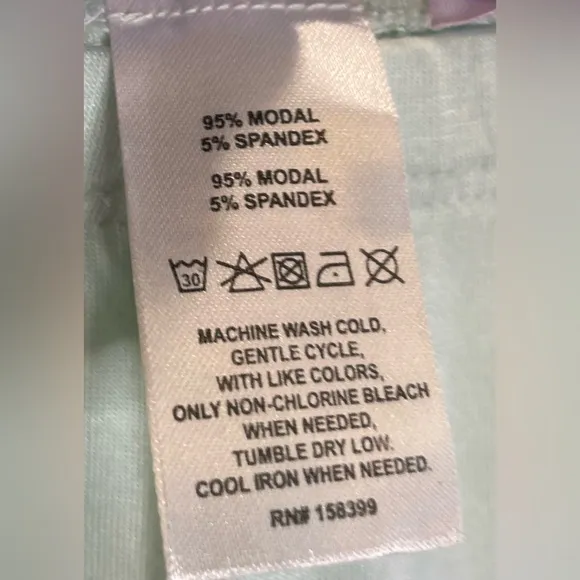 New Hale Bob 2 Piece Super Soft &amp; Cozy Baby Blue Pajama Set Capri Sleeveless XS